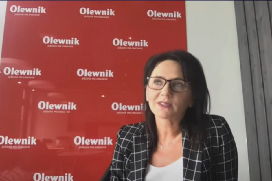 Anna Olewnik-Mikołajewska, prezes Grupy Olewnik. fot. PTWP EEC 2020: Trend roślinny to szansa dla branży mięsnej