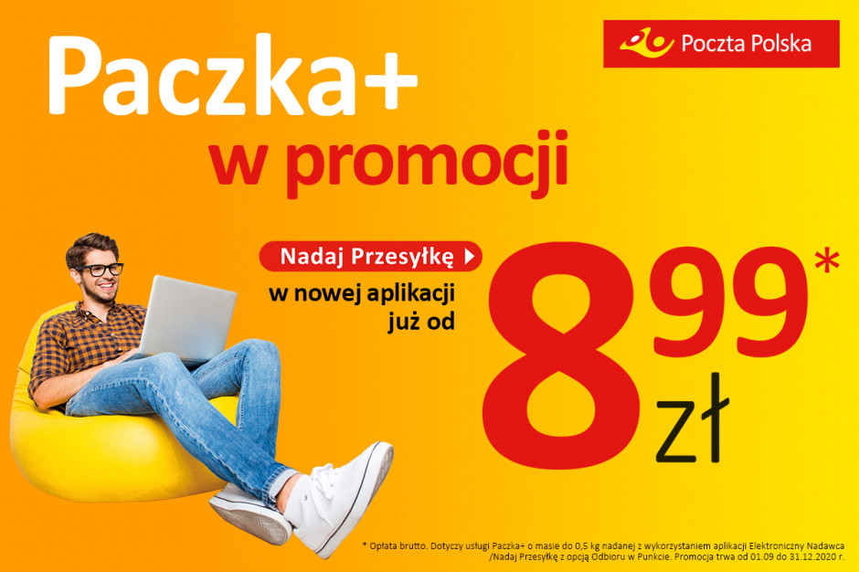 Tańsza Paczka+. Promocja Poczty Polskiej potrwa do końca roku