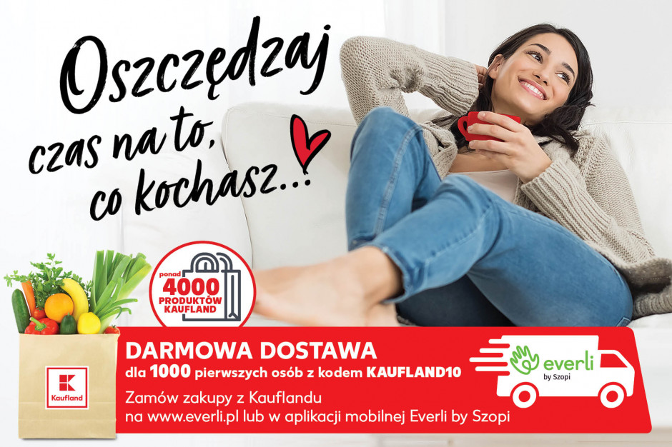 Kaufland z kolejną opcją zakupów online - sieć rozpoczyna współpracę z Everli