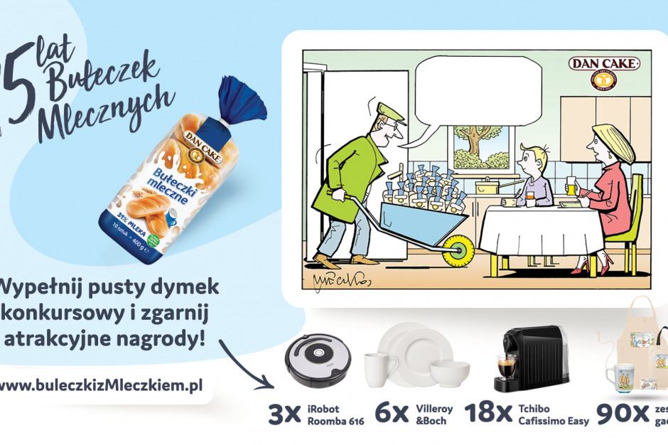 Fot. Dan Cake Dan Cake wspiera sprzedaż Bułeczek Mlecznych kampanią konsumencką