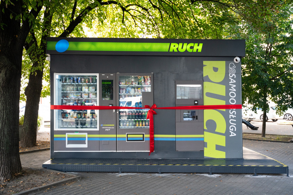 Ruszył pierwszy samoobsługowy kiosk RUCH-u (galeria)