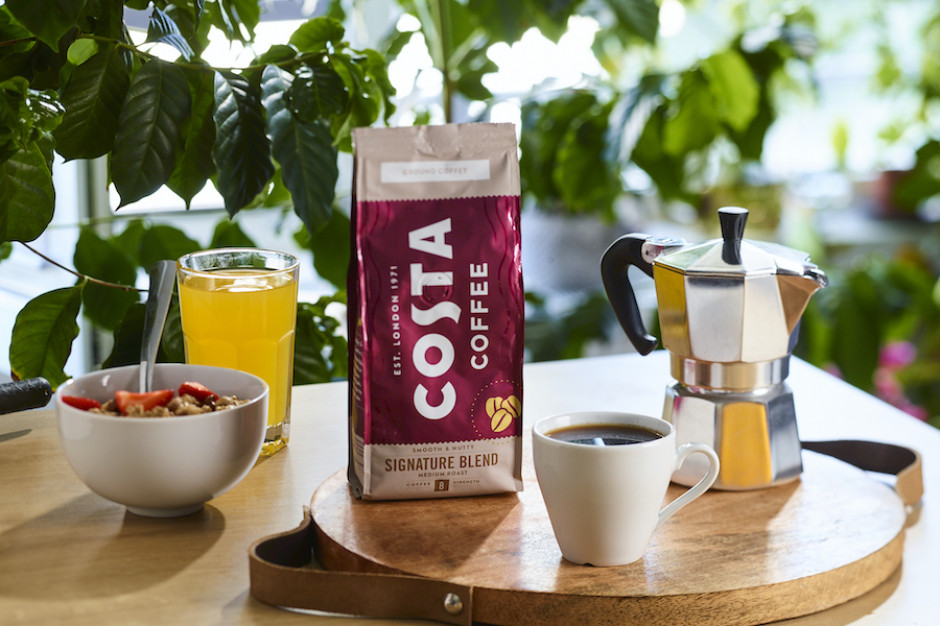 fot. mat. pras. COSTA COFFEE Home Edition - nowość w portfolio Coca-Cola HBC Polska