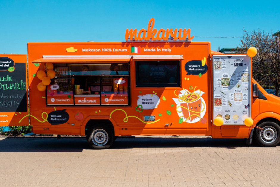 Food Truck Makarun. Lockdown pokazał, że ta gałąź gastronomii jest w stanie zarabiać. Fot. mat. prasowe. Makarun buduje flotę food trucków