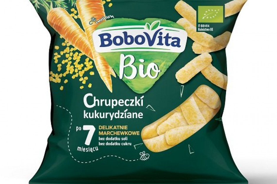 fot. mat. pras. Nowości od BoboVita - chrupki bio