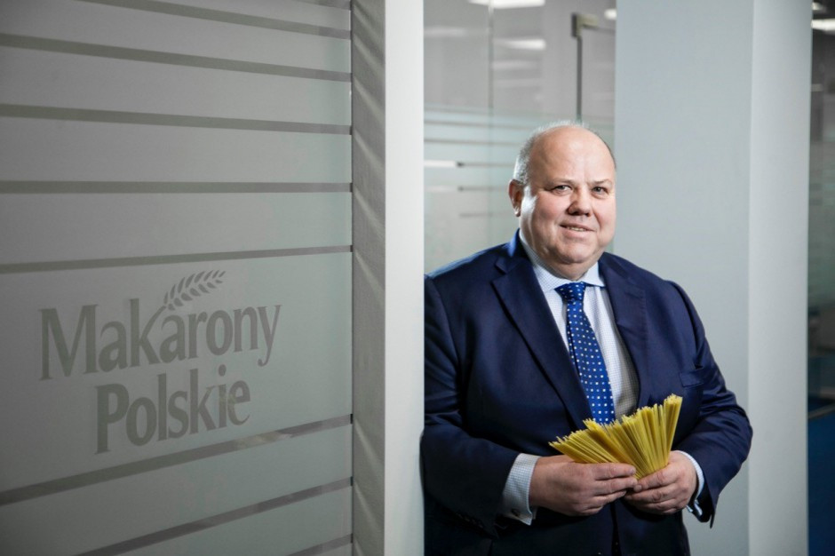 fot. Zenon Daniłowski Zenon Daniłowski, prezes zarządu Makarony Polskie prelegentem Internetowego Forum Rynku Spożywczego i Handlu