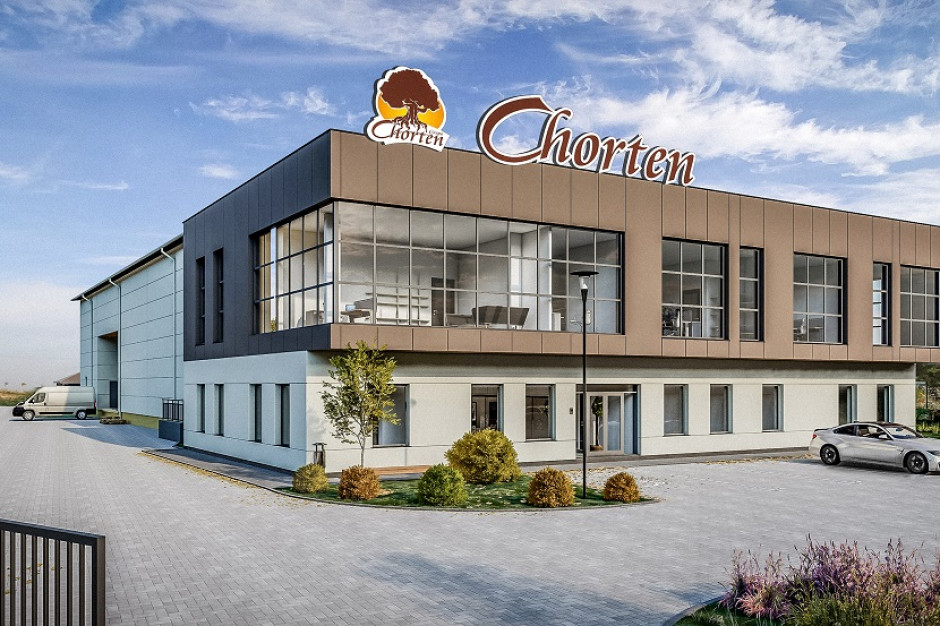 Wkrótce Chorten przeniesie się do nowej siedziby, fot. mat. pras. Nowa siedziba i centrum logistyczne Grupy Chorten na ukończeniu