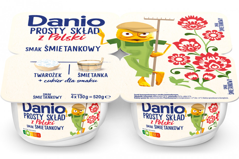 Fot. materiały prasowe Danio Prosty Skład – nowość od marki Danone