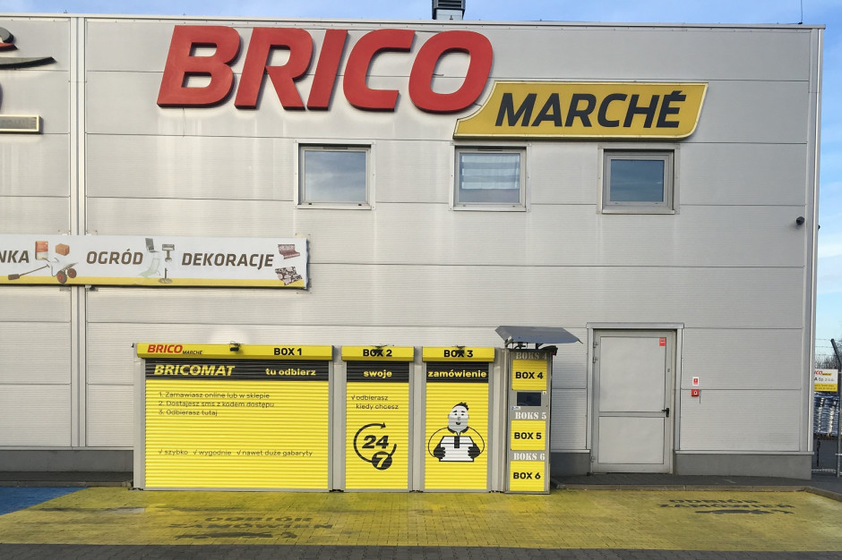 fot. materiały prasowe Bricomarché chce mieć Bricomaty przy każdym sklepie