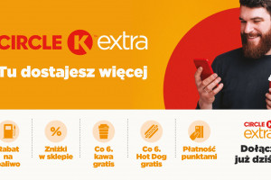 Circle K z nową wersją programu lojalnościowego, rabaty na paliwo dla klientów