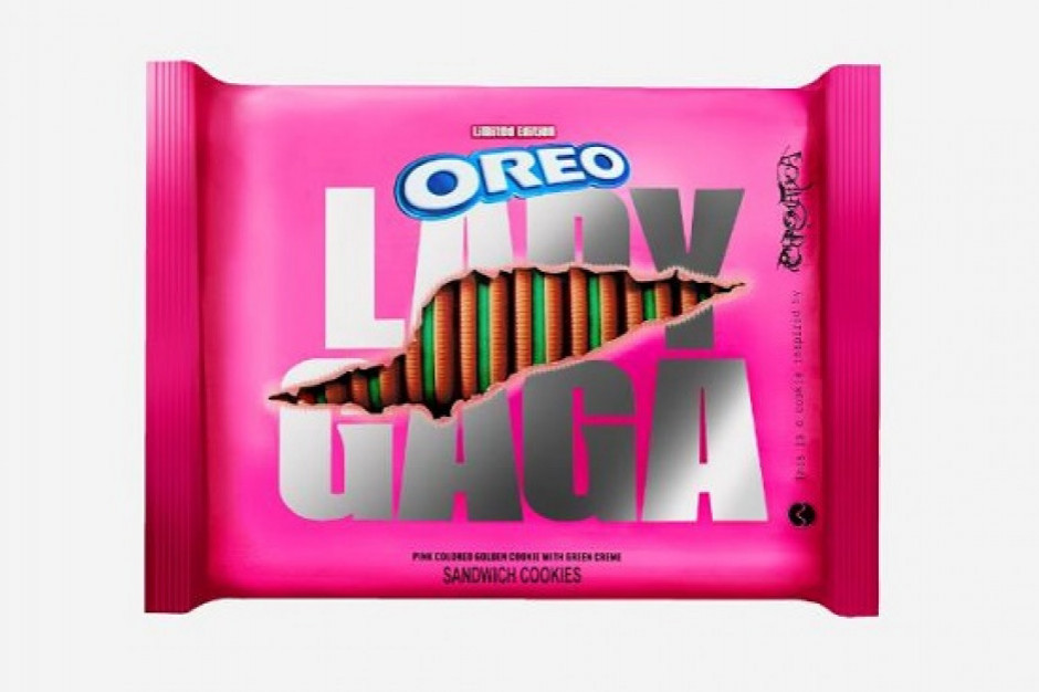 Ciastka Oreo i Lady Gaga; fot. materiały prasowe Ciastka Oreo i Lady Gaga - powstał wspólny produkt