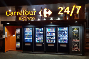Carrefour otwiera drugi sklep bazujący na technologii automatów sprzedażowych