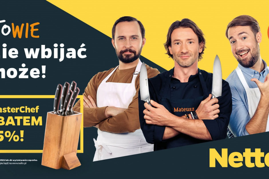 Mateusz Zielonka twarzą akcji Netto, fot. mat. pras. Netto z nową odsłoną akcji lojalnościowej