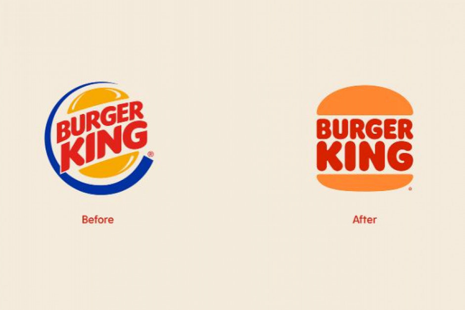 Burger King po raz pierwszy ponad 20 lat zmienił swoje logo / fot. edition.cnn.com/ Burger King z nowym logo
