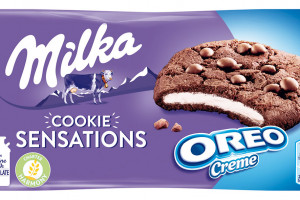 Milka Oreo Sensations - ciastka Milka z kremem o smaku Oreo