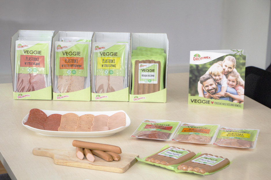 Drobimex poszerza asortyment, fot. mat. pras. Drobimex wchodzi na rynek z produktami wegańskimi