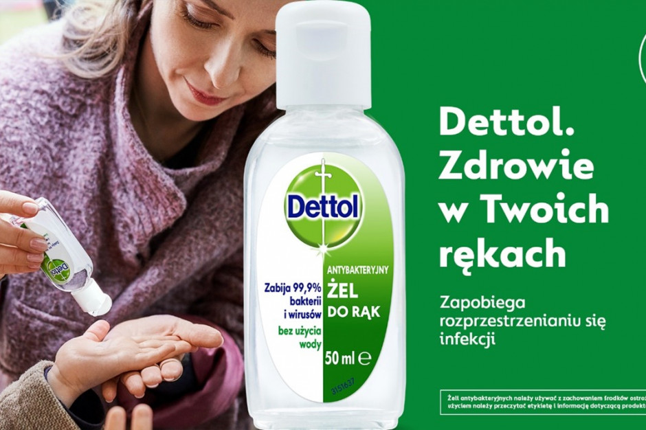 Fot. materiały prasowe Dettol rozpoczął kampanię pod hasłem Zdrowie w Twoich rękach
