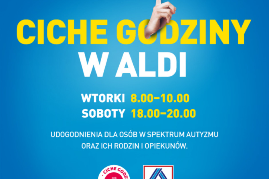 fot. materiały prasowe W sklepach Aldi będą "ciche godziny"