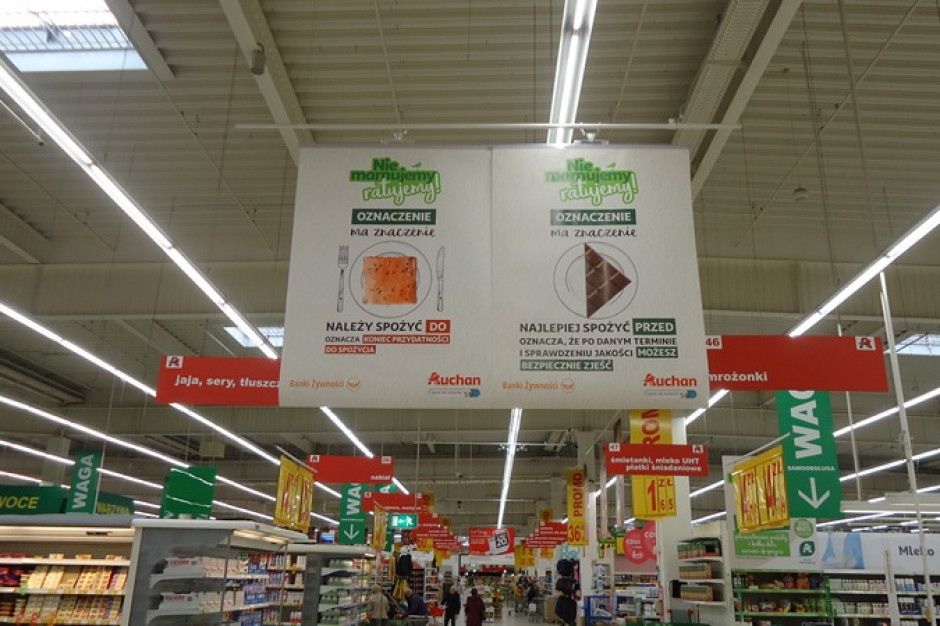 Auchan walczy z marnowaniem żywności, fot. mat. pras. Auchan: W 2020 roku obniżyliśmy straty żywności o 474 tony