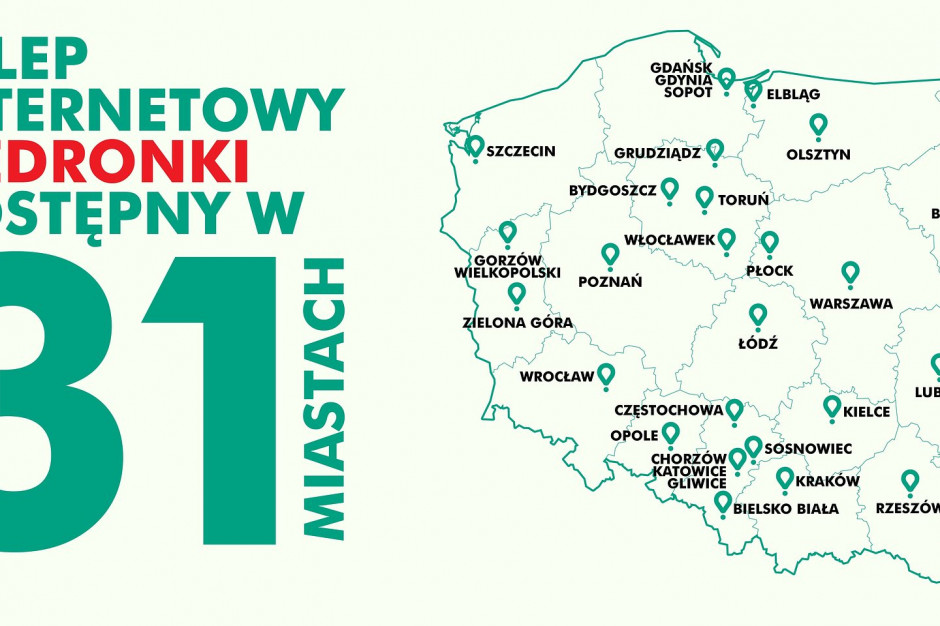 Biedronka rozszerza wspólpracę z Glovo, fot. mat. pras. E-zakupy w Biedronce z Glovo w kolejnych czterech miastach