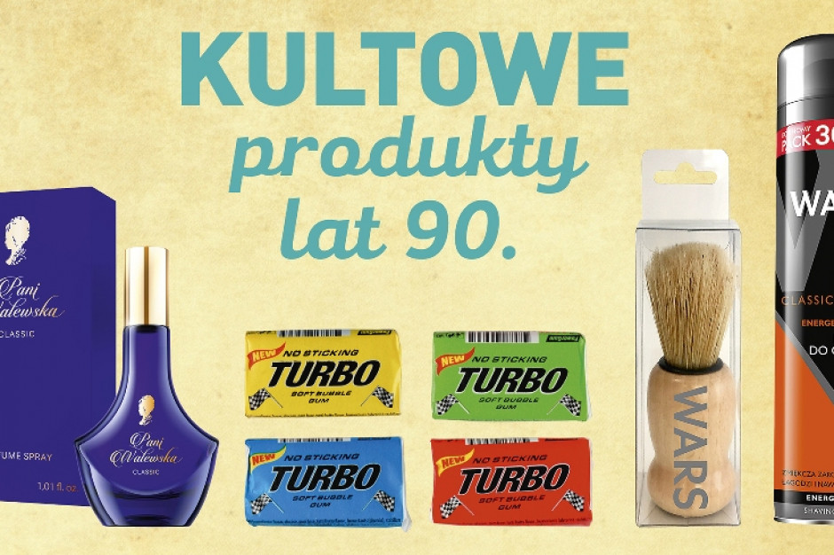 Kultowe marki pojawia się w Aldi, fot. mat. pras. Guma Turbo, blok warszawski i perfumy Pani Walewska w sklepach Aldi