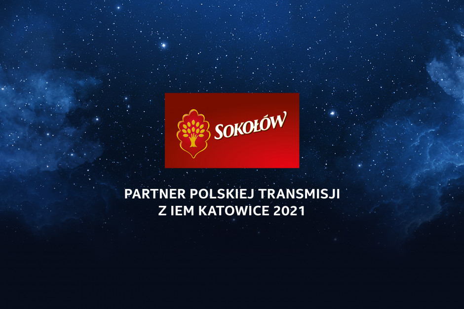 fot. mat. pras. Sokołów promuje swoje produkty podczas transmisji IEM Katowice