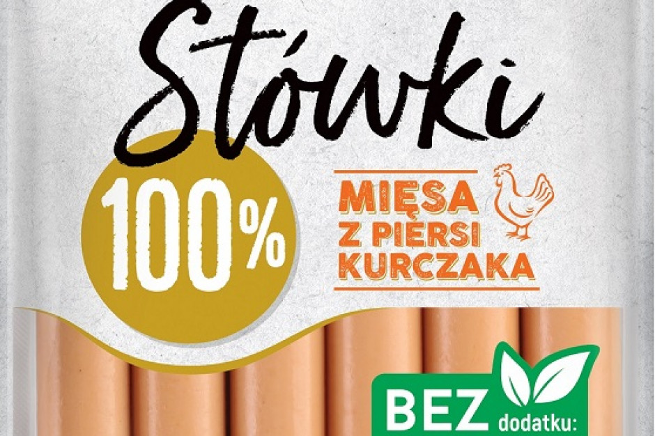 fot. Sokołów Parówki Stówki z kurczaka w ofercie Sokołowa