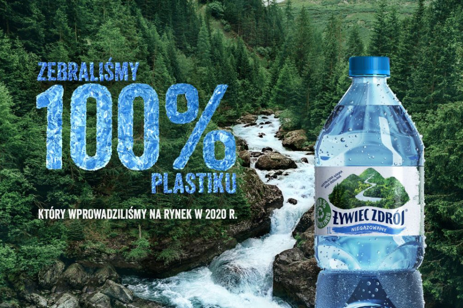 Fot. materiały prasowe Żywiec Zdrój w kampanii informuje o swojej akcji zbiórki i recyklingu plastiku
