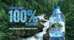 Żywiec Zdrój w kampanii informuje o swojej akcji zbiórki i recyklingu plastiku