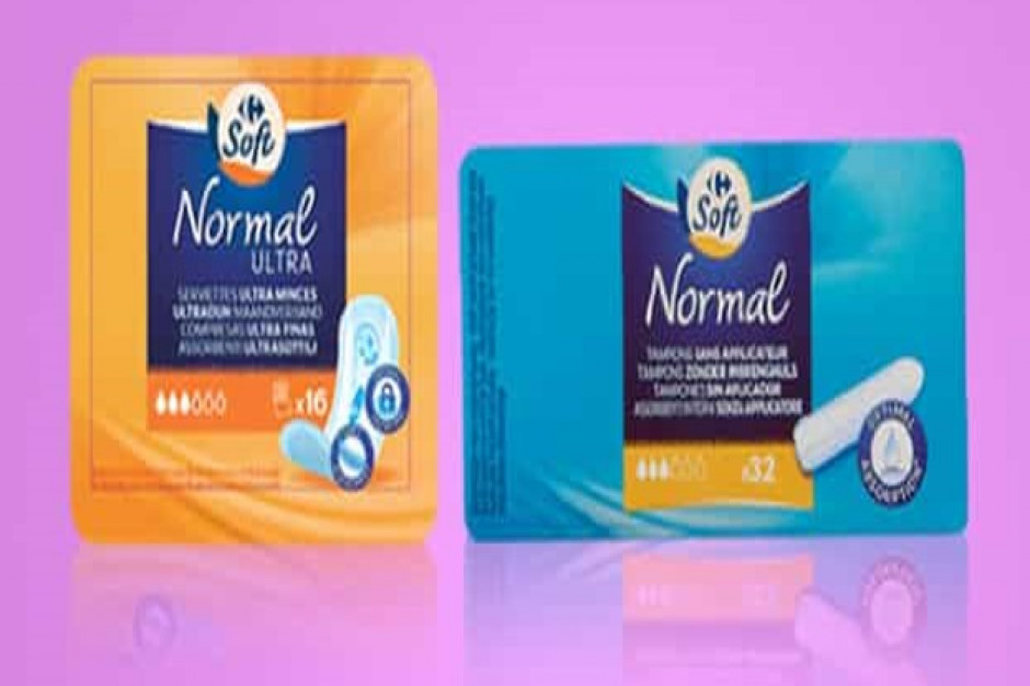 Carrefour pomaga w walce z ubóstwem, fot. za carrefour.com Studentki we Francji mogą otrzymać darmowe podpaski od Carrefoura