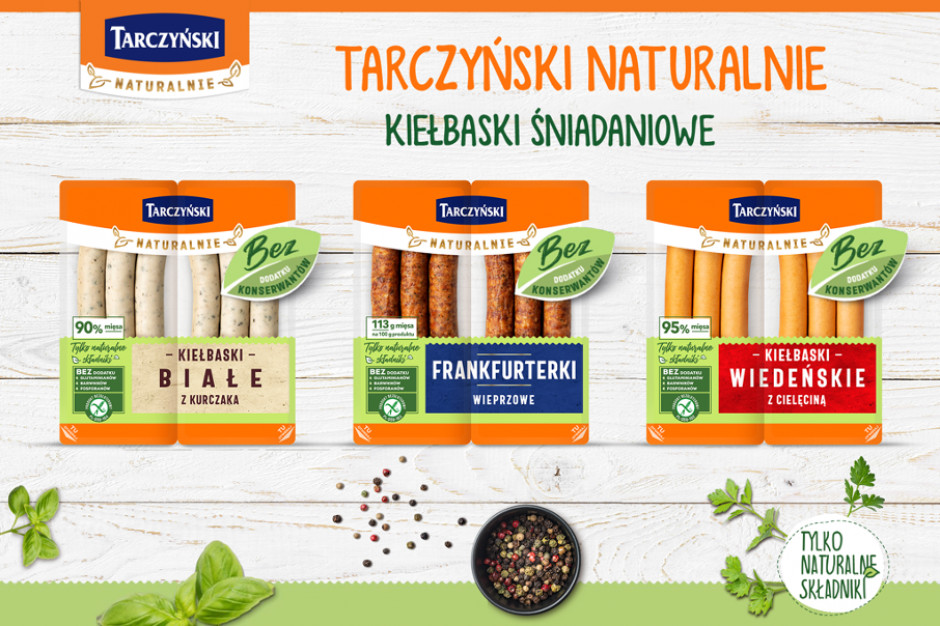 fot. materiały prasowe Tarczyński rozbudowuje linię Naturalnie o trzy kolejne produkty
