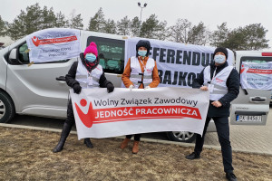 Związkowcy skarżą się na warunki przeprowadzania referendum strajkowego w Kauflandzie