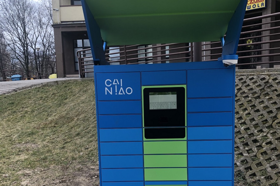 fot. Aliexpress Pierwszy automat do odbioru paczek z AliExpress na warszawskiej Woli