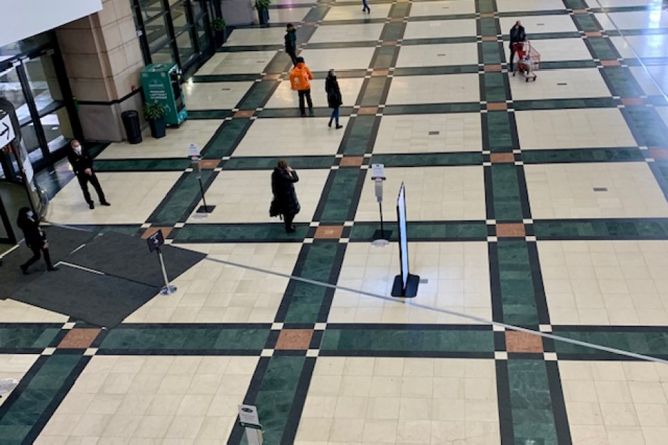 Na zdj. centrum Westfield Arkadia, fot. dlahandlu.pl Ogólnopolski lockdown. Od 20 marca galerie zamknięte w całym kraju