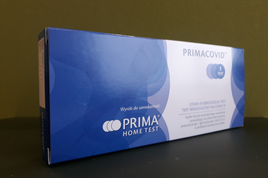 Testy Primacovid wracają do Biedronki, fot. mat. pras. Testy na przeciwciała Covid-19 ponownie w sklepach Biedronka