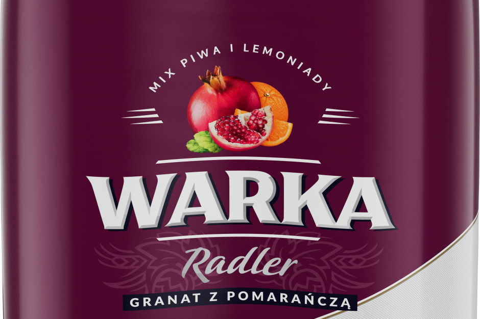 Warka Radler 3,5% w nowym wariancie smakowym, fot. mat.pras. Nowość od Warki Radler 3,5% i nowa linia opakowań