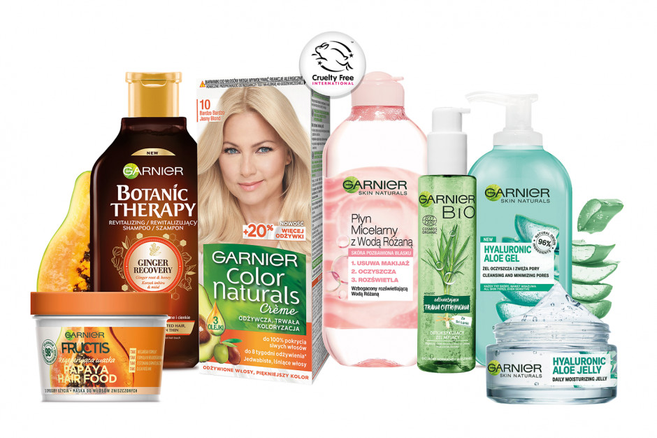 Marka Garnier z certyfikatem Cruelty Free