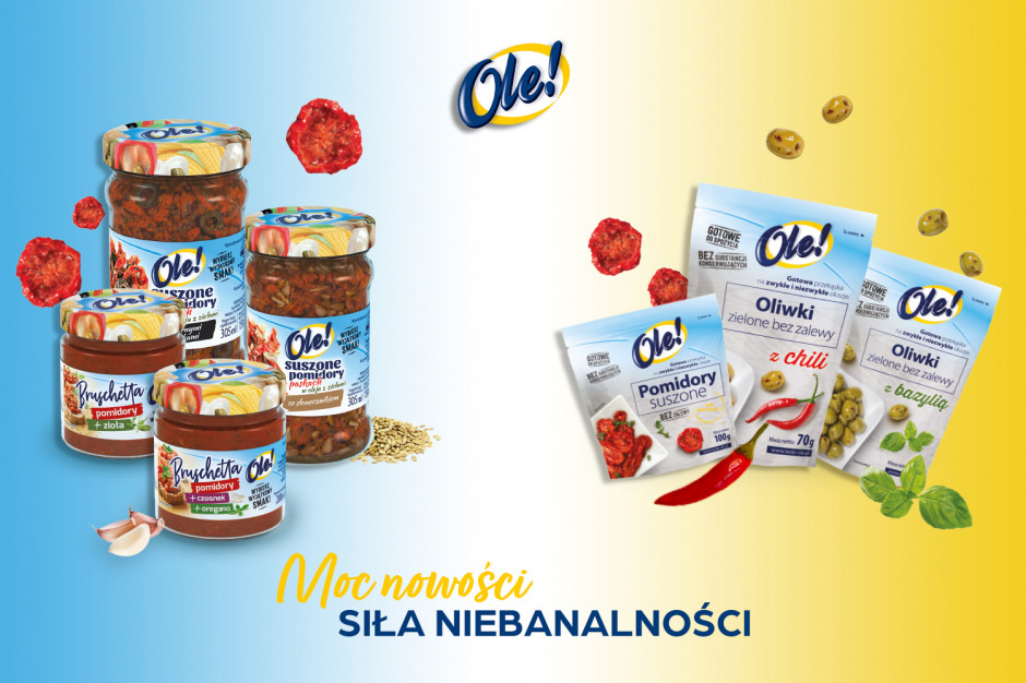 Nowości od marki OLE!, fot. mat. pras. Siedem produktów marki OLE! debiutuje na rynku