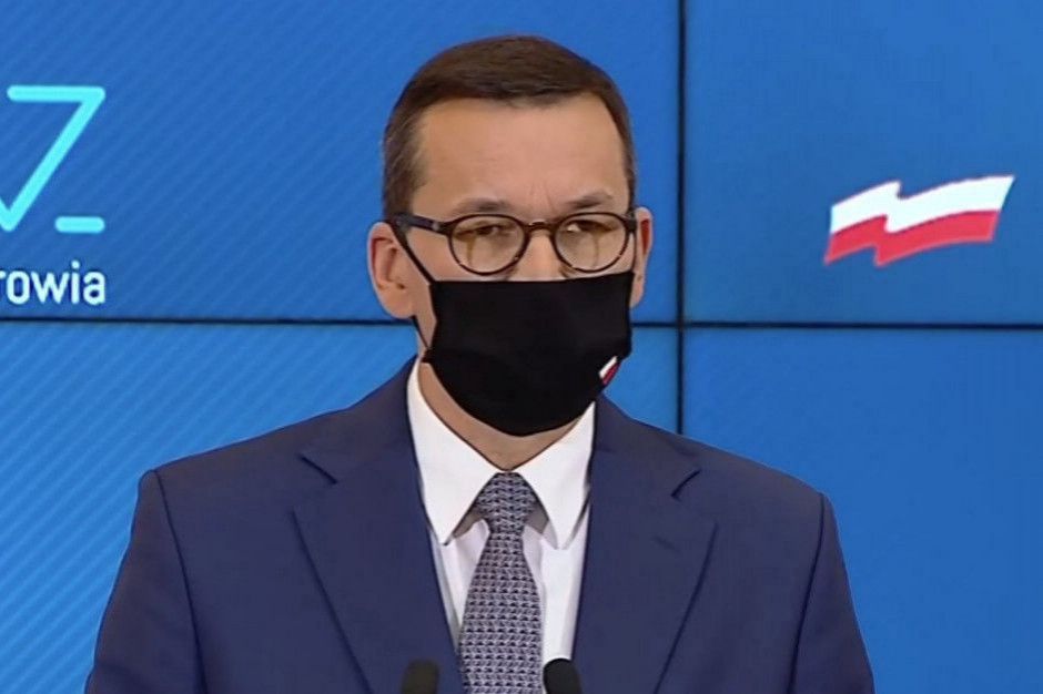 fot. Mateusz Morawiecki Od soboty zamknięte markety budowlane, większe obostrzenia w sklepach