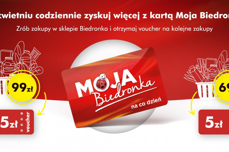 Biedronka z kolejną akcją promocyjną, fot. mat. pras. Biedronka ponownie rozdaje vouchery na zakupy