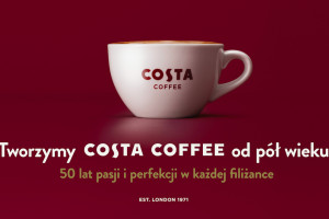 Costa Coffee obchodzi 50-lecie swojej działalności. Rusza kampania promocyjna