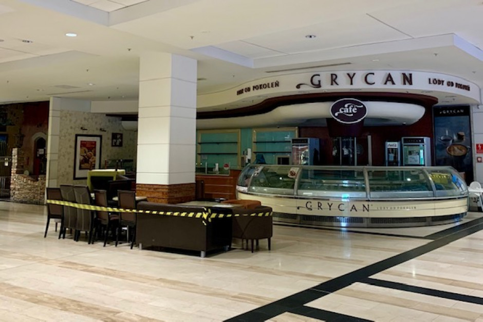 Lokal Grycan w centrum Westfield Arkadia, fot. dlahandlu.pl Lockdown przedłużony do 18 kwietnia