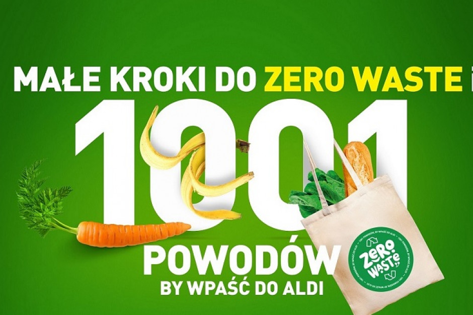 Aldi rusza z programem Zero Waste, fot. mat. pras. ALDI w nowej kampanii zachęca klientów do proekologicznych zachowań