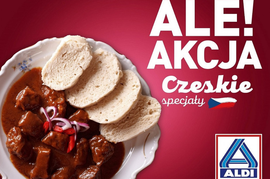 Czeskie specjały znowu w Aldi, fot. mat. pras. Lentilky, Kofola i knedliki ponownie w sklepach Aldi