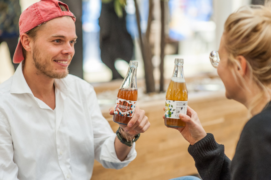 fot. Laurent de Bremaeker i Agata Chmielewska, Kombucha by Laurent Kombucha by Laurent: Tworzymy nową kategorię, która zrewolucjonizuje rynek