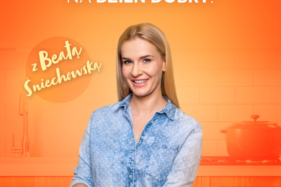 Beata Śniechowska to kulinarna ambasadorka sieci Kaufland, fot. mat. pras. Gotowanie z siecią Kaufland w TVN