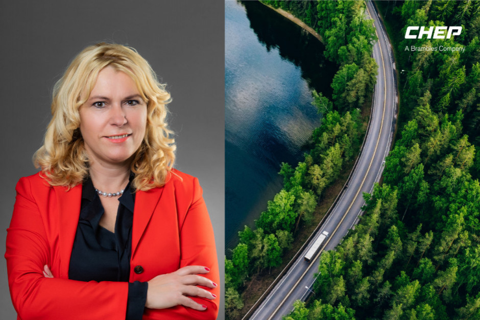 fot. Izabella Maczkowska-Ciborowska, dyrektor generalna CHEP na Polskę i kraje bałtyckie CHEP Polska: Wspieramy optymalizację firm w kilku obszarach