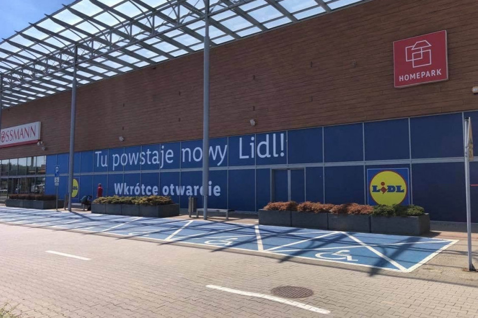 Lidl prowadzi w Polsce 775 placówek, fot. dlahandlu.pl Po niemal roku przygotowań rusza Lidl w Homepark Targówek
