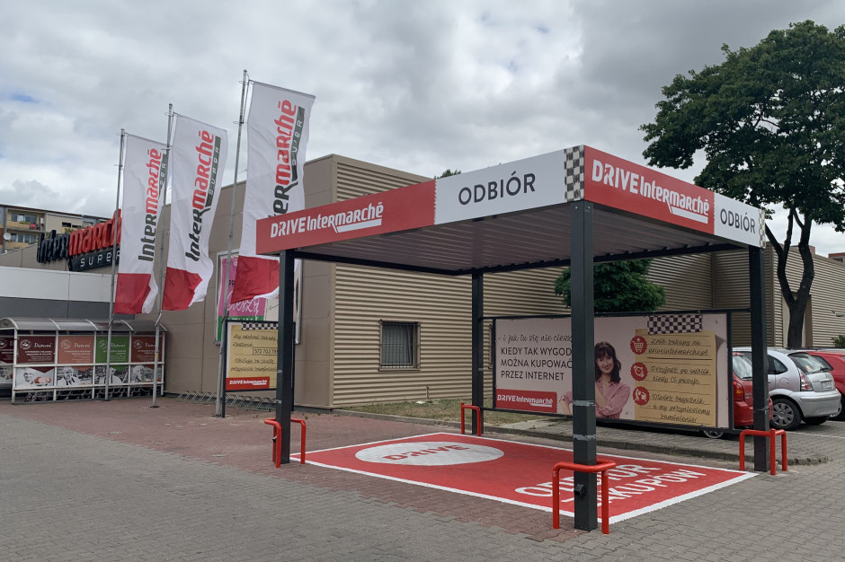 Grupa Muszkieterów rozwija usługę Drive, fot. mat. pras. Intermarché Drive dostępne w 53 supermarketach