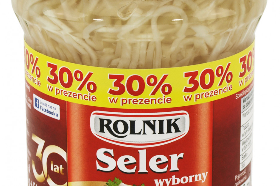 Seler od marki Rolnik, fot. mat. pras. Seler w nowej gramaturze od firmy Rolnik