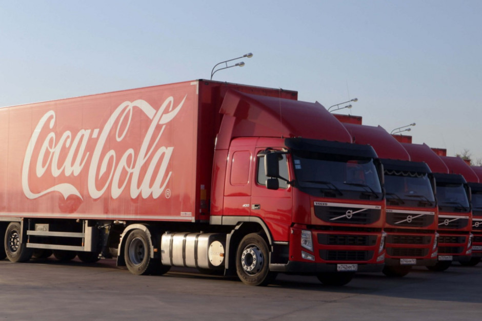 Widoczność w czasie rzeczywistym sieci transportowej Coca-Cola HBC pozwoli firmie na dalszą poprawę wydajności logistyki, fot. mat. pras. Coca-Cola umożliwia klientom śledzenie dostaw w czasie rzeczywistym